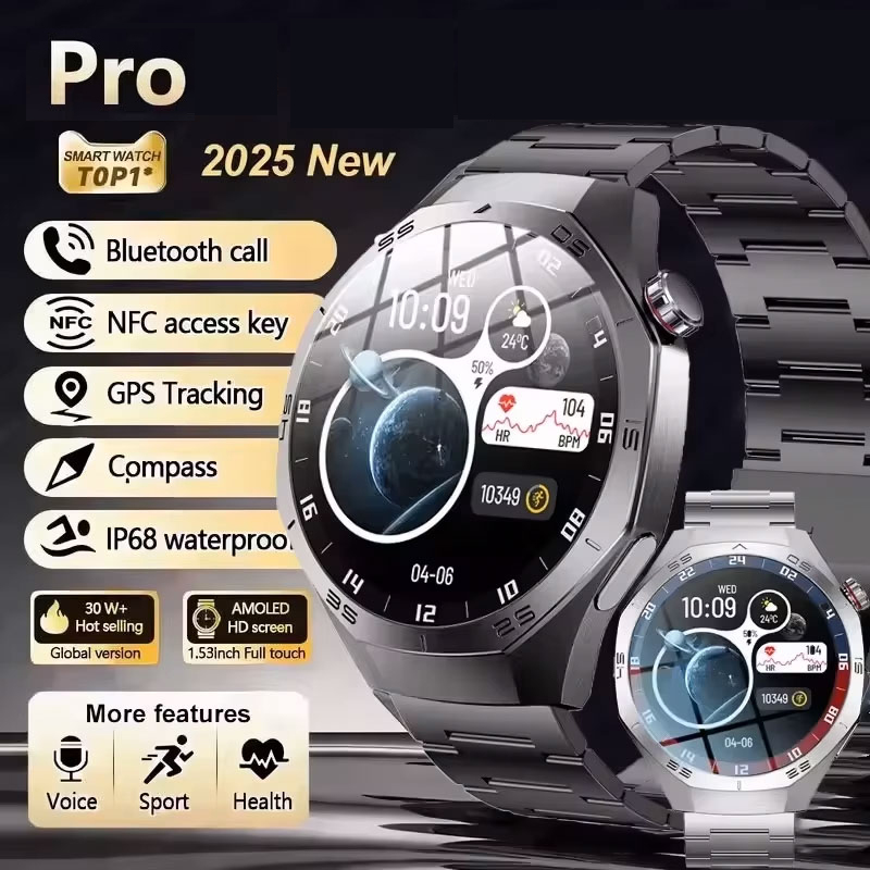 Phase Esports & Gaming Festival - Montre connectée pro pour hommes, écran