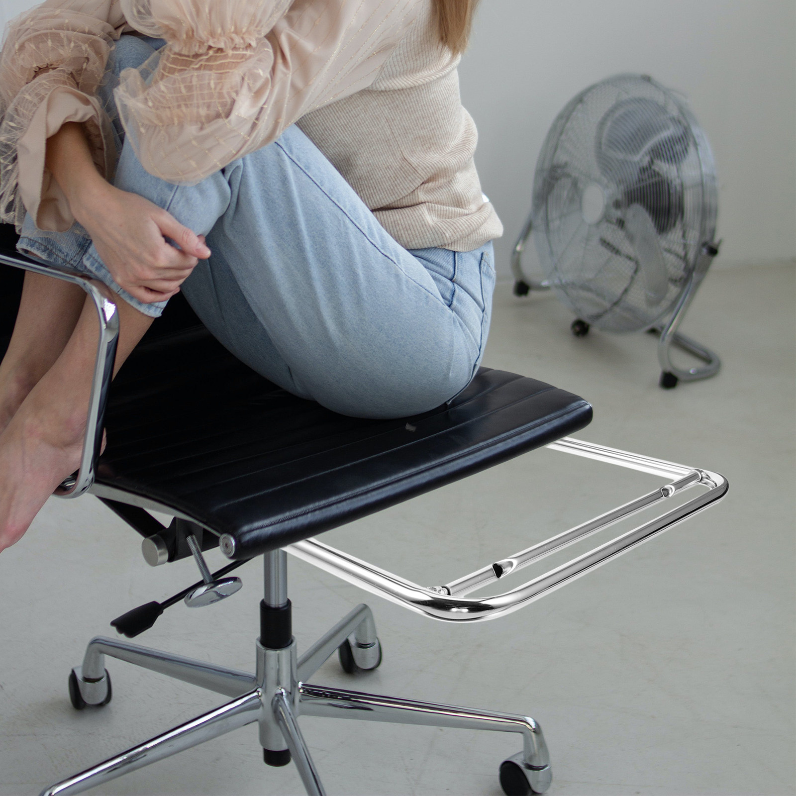 Repose-pieds en acier inoxydab - Footrest Under Desk avis et prix